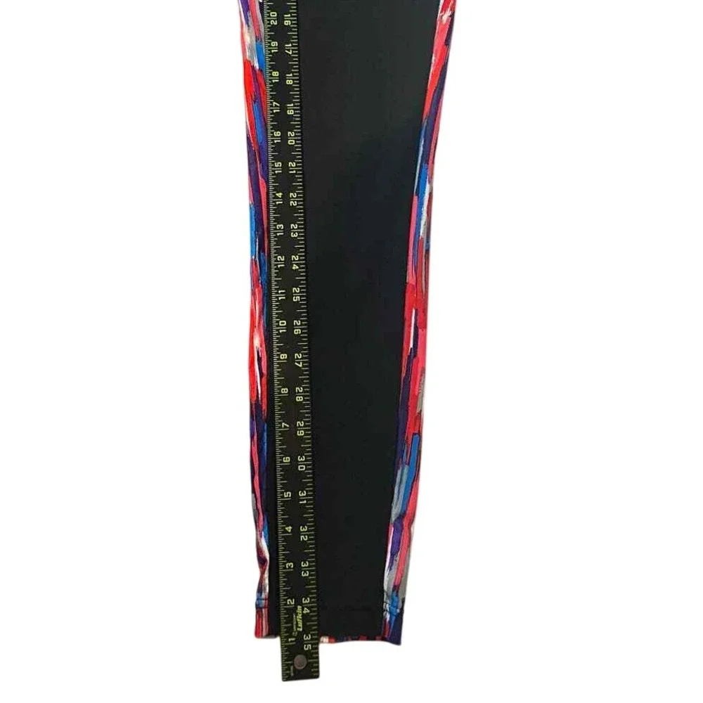 Nike Base Layer Pants Boys Size XL Colorful Stripes and Black‎ Elastic Waist